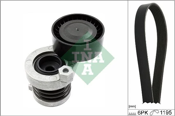 V-ribbed Belt Set INA 529033910