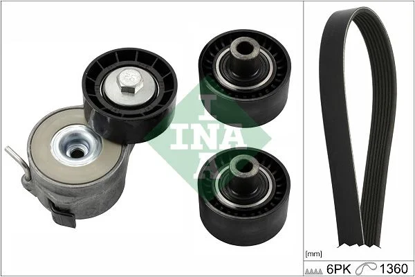 V-ribbed Belt Set INA 529040410
