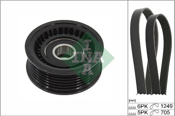 V-ribbed Belt Set INA 529045110