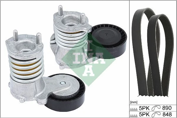 V-ribbed Belt Set INA 529049010