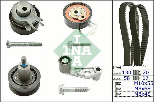 Kit de Correia Distribuição INA 530 0089 10