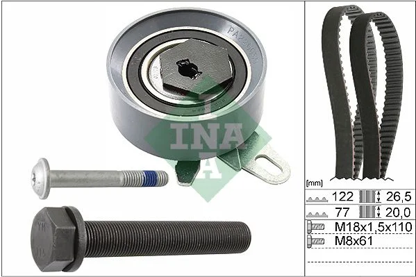 Kit de Correia Distribuição INA 530 0406 10