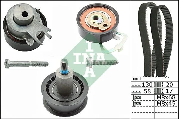 Kit de Correia Distribuição INA 530 0538 10
