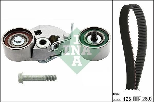 Timing Belt Kit INA 530 0542 10
