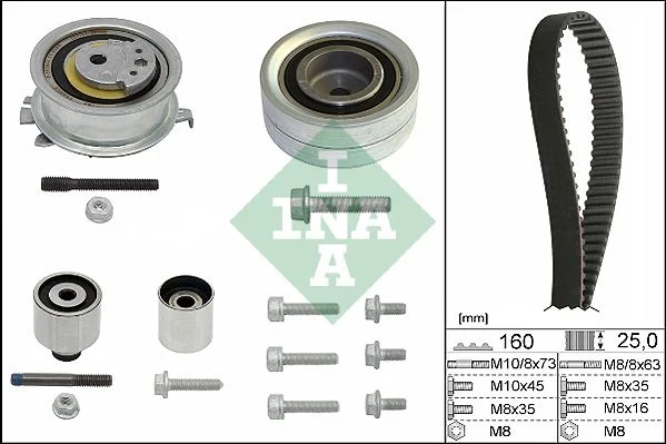 Kit de Correia Distribuição INA 530 0550 10