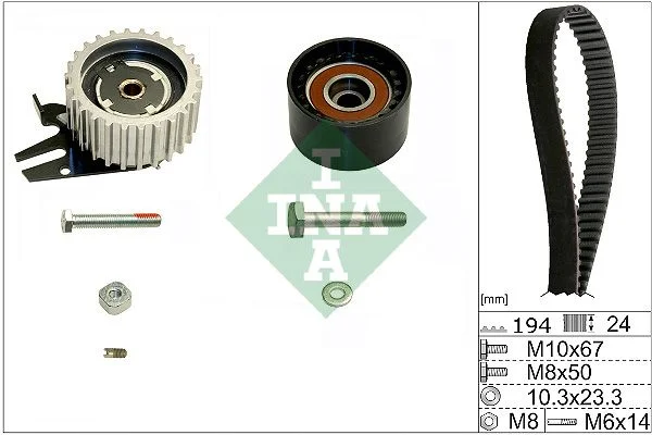 Kit de Correia Distribuição INA 530 0561 10
