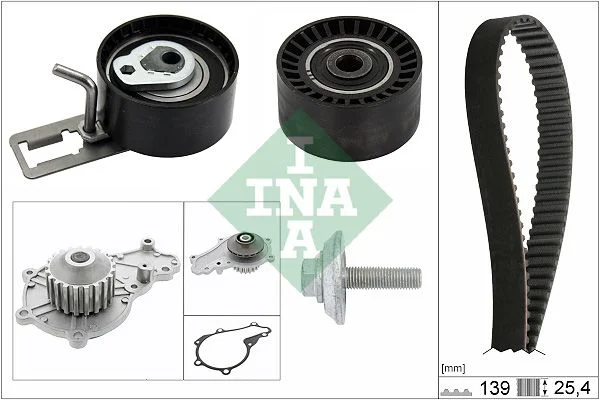 Water Pump & Timing Belt Kit INA 530 0577 30