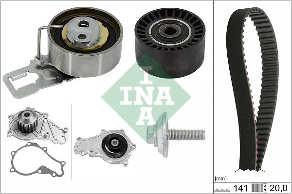 Water Pump & Timing Belt Kit INA 530 0698 30
