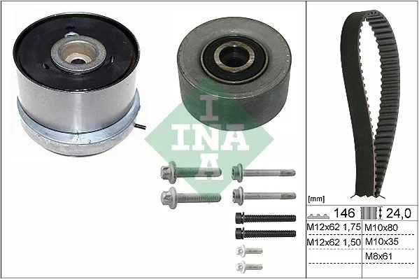 Kit de Correia Distribuição INA 530 0724 10