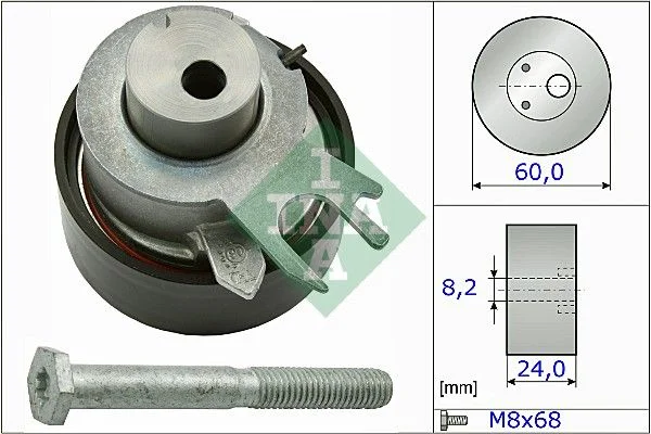 Tensioner Pulley, timing belt INA 531 0317 10
