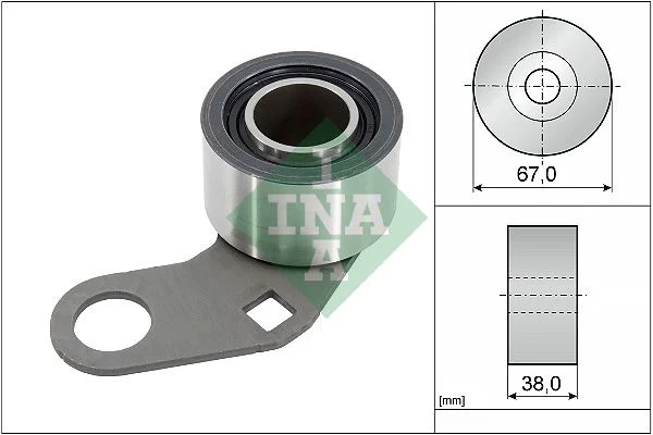 Tensioner Pulley, timing belt INA 531 0331 10