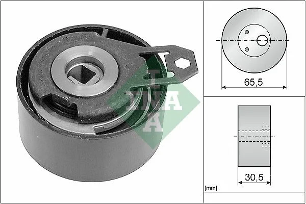 Tensioner Pulley, timing belt INA 531 0408 30