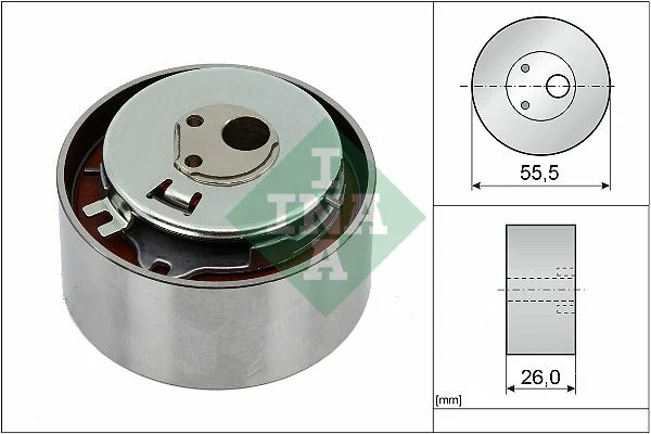 Tensioner Pulley, timing belt INA 531 0778 10