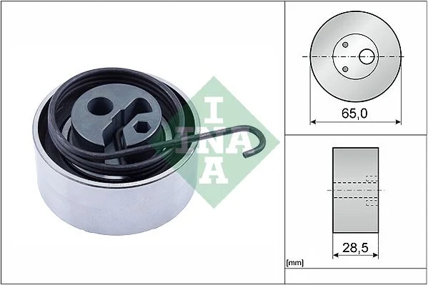 Tensioner Pulley, timing belt INA 531 0819 10