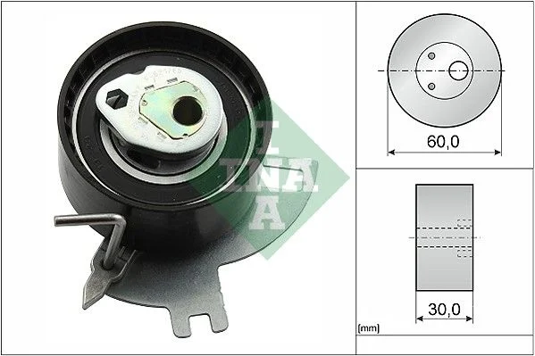 Tensioner Pulley, timing belt INA 531 0885 10