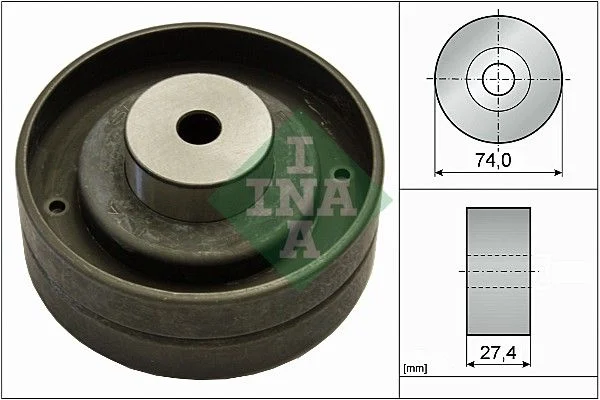 Deflection Pulley/Guide Pulley, timing belt INA 532 0051 10
