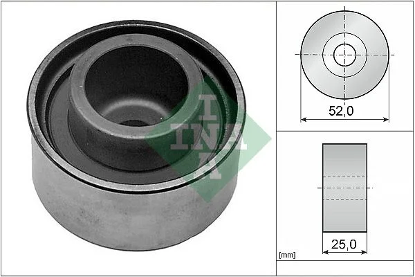 Deflection Pulley/Guide Pulley, timing belt INA 532 0068 20