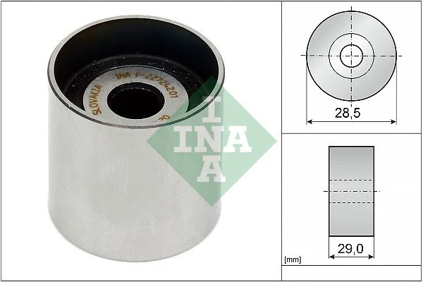 Deflection Pulley/Guide Pulley, timing belt INA 532 0161 10