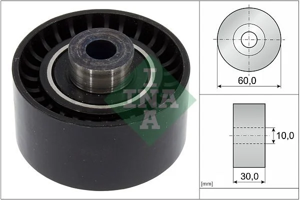 Deflection Pulley/Guide Pulley, timing belt INA 532 0289 10