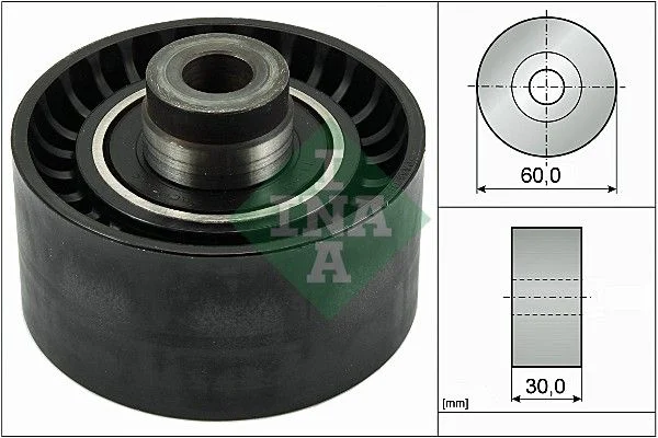 Deflection Pulley/Guide Pulley, timing belt INA 532034510