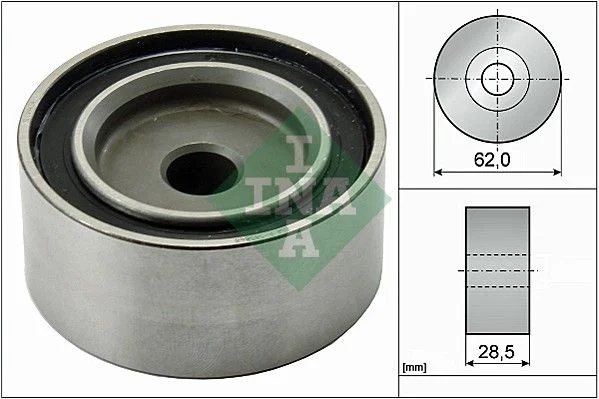 Polia de Desvio/Guia, correia distribuição INA 532037920