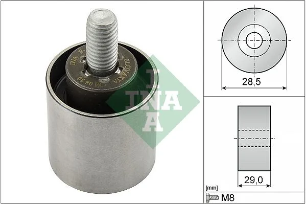 Polia de Desvio/Guia, correia distribuição INA 532 0661 10