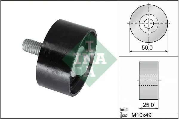 Polia de Desvio/Guia, correia distribuição INA 532 0899 10