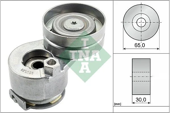Belt Tensioner, V-ribbed belt INA 534 0027 10