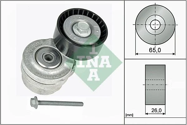Belt Tensioner, V-ribbed belt INA 534 0101 20