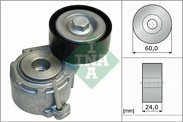 Belt Tensioner, V-ribbed belt INA 534 0111 20