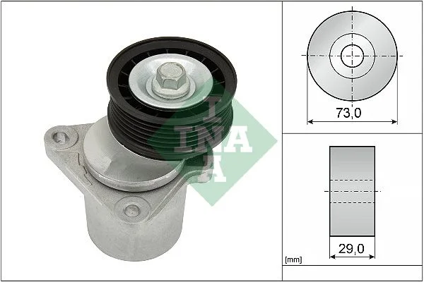 Belt Tensioner, V-ribbed belt INA 534012820