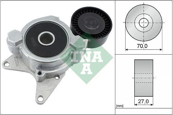 Belt Tensioner, V-ribbed belt INA 534 0174 10