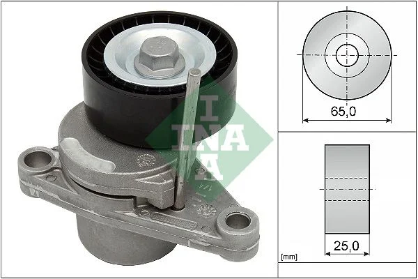Belt Tensioner, V-ribbed belt INA 534 0250 10