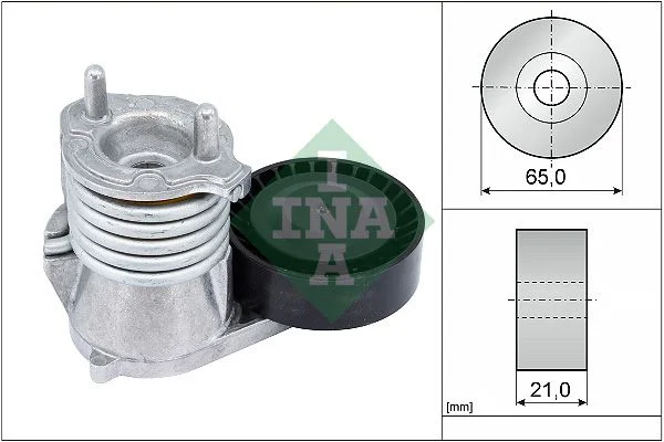 Belt Tensioner, V-ribbed belt INA 534 0273 10