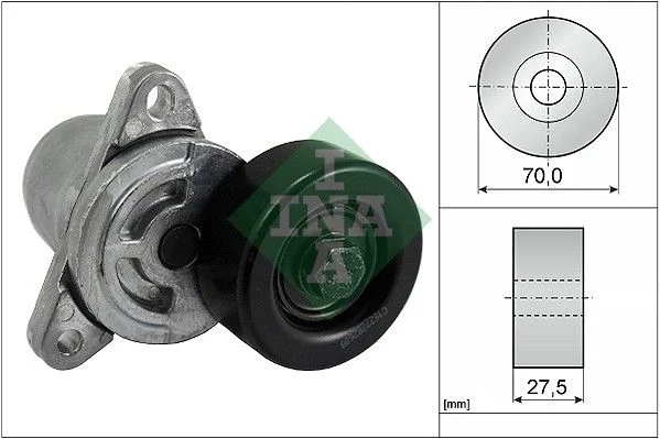 Belt Tensioner, V-ribbed belt INA 534 0306 10