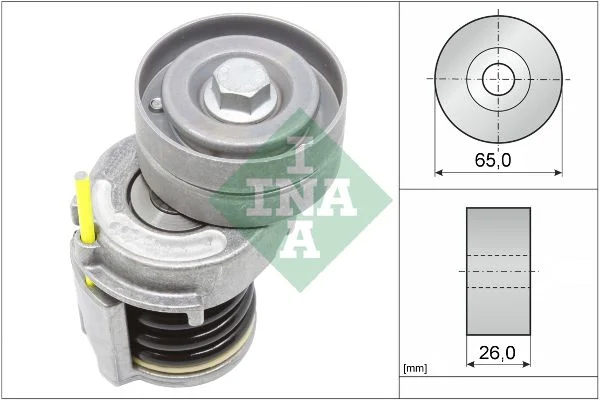 Belt Tensioner, V-ribbed belt INA 534 0346 10
