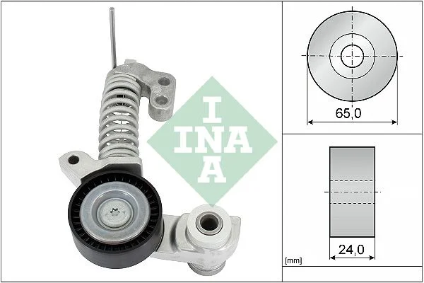 Belt Tensioner, V-ribbed belt INA 534 0354 10
