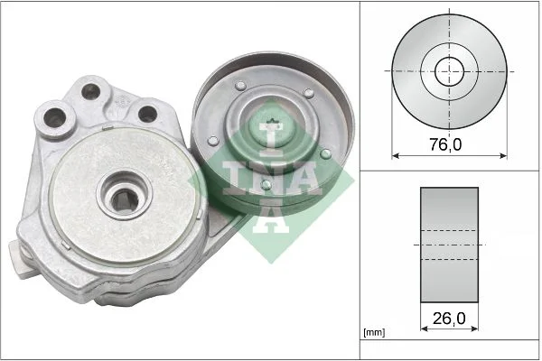 Belt Tensioner, V-ribbed belt INA 534 0374 10