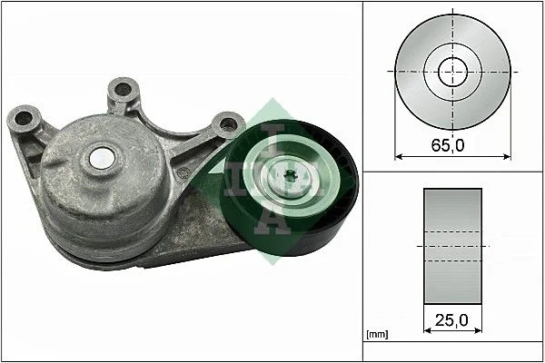 Belt Tensioner, V-ribbed belt INA 534 0535 10