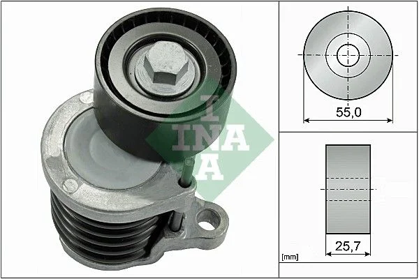 Belt Tensioner, V-ribbed belt INA 534 0591 10