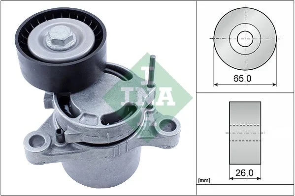 Belt Tensioner, V-ribbed belt INA 534 0627 10