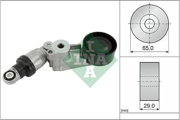 Belt Tensioner, V-ribbed belt INA 534 0792 10