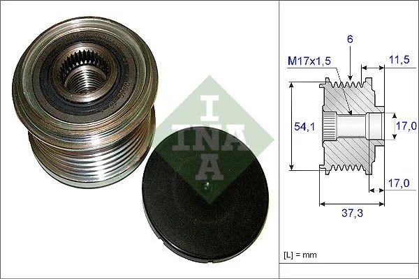 Alternator Freewheel Clutch INA 535 0149 10