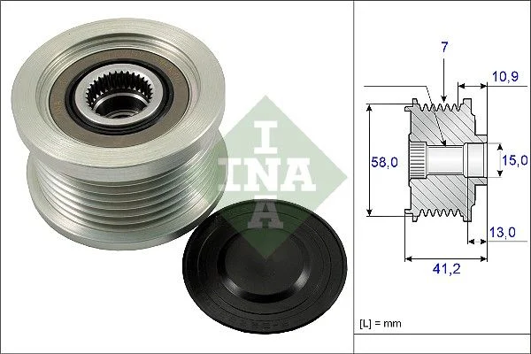 Alternator Freewheel Clutch INA 535 0173 10