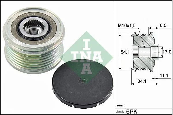 Alternator Freewheel Clutch INA 535 0179 10