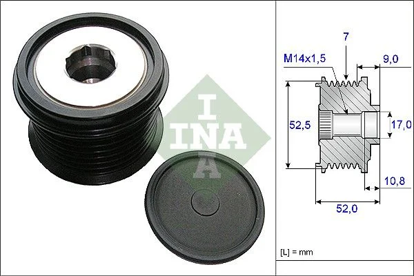 Alternator Freewheel Clutch INA 535 0209 10