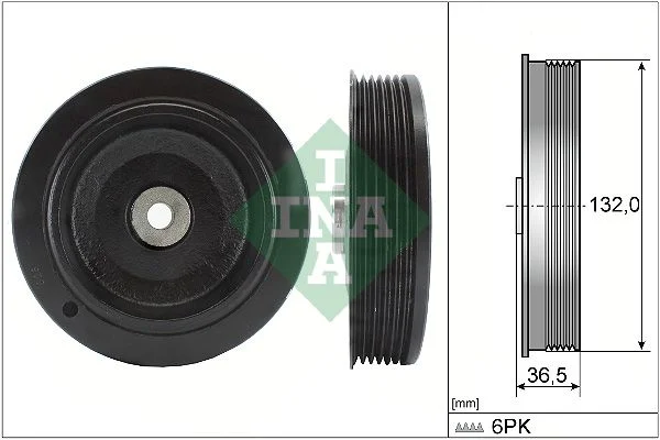 Belt Pulley, crankshaft INA 544000710