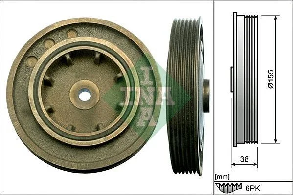 Belt Pulley, crankshaft INA 544 0101 10