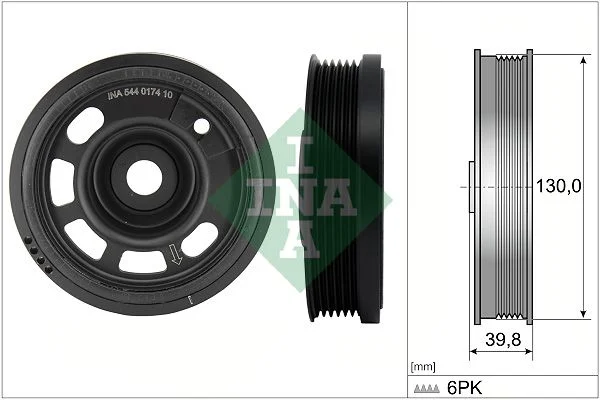Belt Pulley, crankshaft INA 544017410