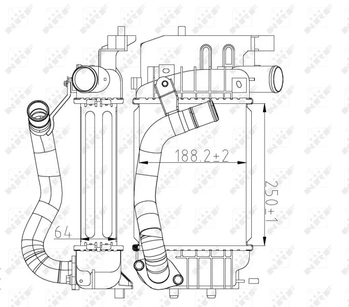 Intercooler NRF 30785